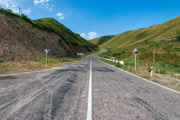 road in the mountains