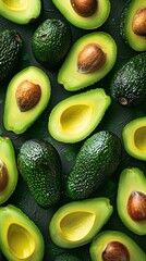 avocado pattern 