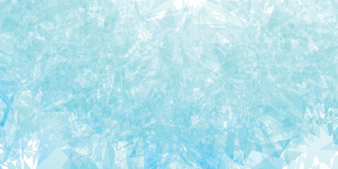 Obraz premium 青 水彩 和柄 背景 