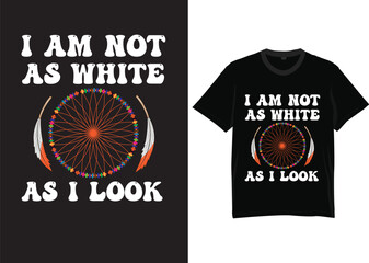 Native American Day t shirt design typography 