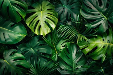 Close-up of vibrant green leaf.. Beautiful simple AI generated image in 4K, unique.