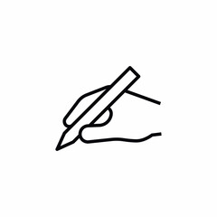 pen writing note ink icon