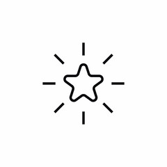 shiny star favorite ray icon