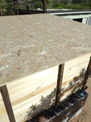 Wood Roofing OSB Board Panel Construction