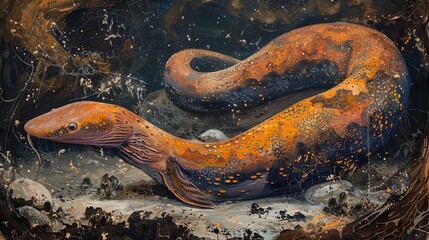 A study of the eel, a type of fish.