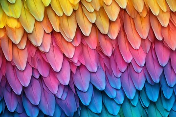 Ethereal Fairy Wing Gradients: Vibrant Artwork with Enchanting Fairy Pattern