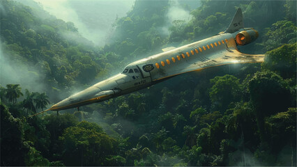 Jungle Airliner / You can find other images using the keyword aibekimage