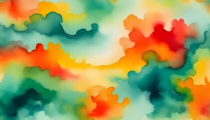 Fototapeta premium Abstract Watercolor Artwork Background Painting Digital Graphic Minimalistic Banner Design
