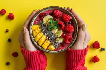 Healthful fruit salads blend high fiber and health-conscious choices into colorful morning meals with energy-boosting, sugar-aware healthy snacks.