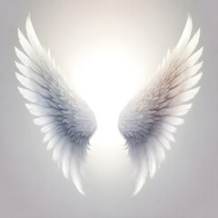 Beautiful Angel Wings Backdrop Digital Art Graphic Artwork Photography Background Design