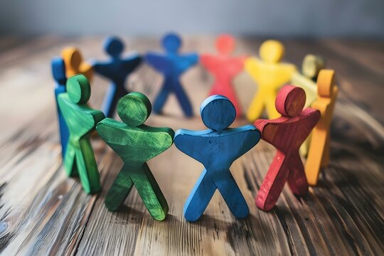 Unity and teamwork create solidarity in communities. Concept Community Support, Collaboration, Team Building, Solidarity, Unity