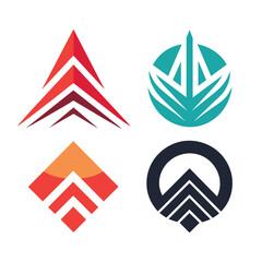 Minimalist logo design templates pack