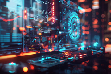 Obraz premium artificial intelligence technology