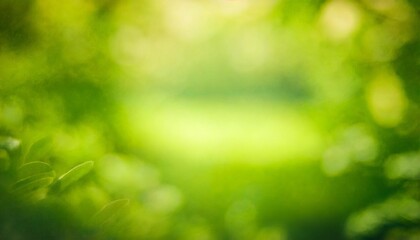 soft blurred green background in fresh spring and summer colors with blurry dark borders and light...