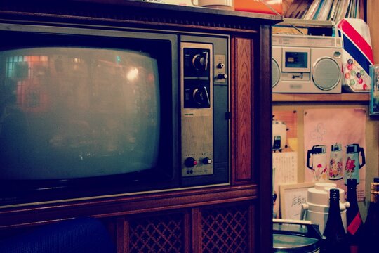 レトロな部屋風景