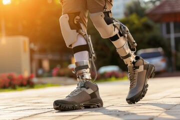 Psychological support and counseling for people with prosthetics.