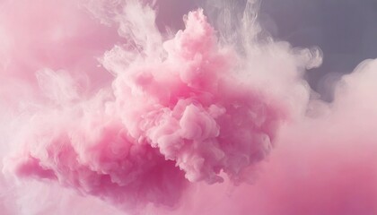 light soft pink grey cloud smoke abstract background