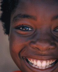 face young child african american