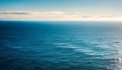 dark and blue ocean vast ocean and calm