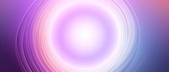 Soothing Purple Abstract Circular Background with Soft Light