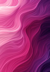 Fototapeta premium Abstract Pink and Purple Wavy Background