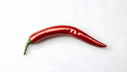 Naklejka premium Chili Pepper Digital Painting Isolated Vegetables Illustration Background Graphic Vegan Food Design