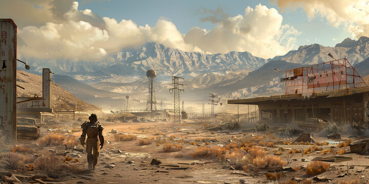 Fallout Odyssey: Journey Through the Wasteland - An odyssey through a world transformed by fallout, where every step is a journey fraught with danger and discovery