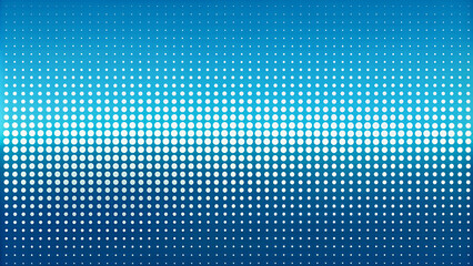Blue abstract background with a dotted halftone pattern