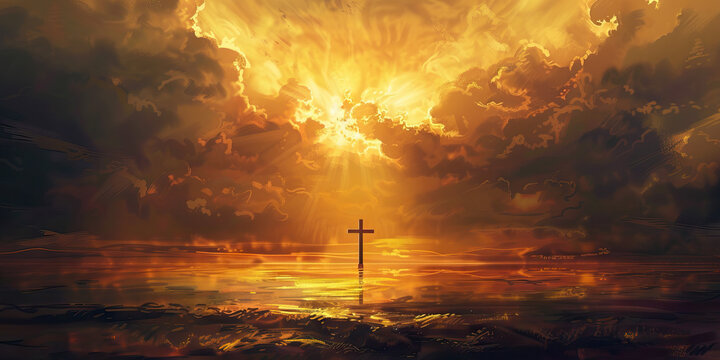 Hope Eternal: Trusting in God's Plan - A steadfast trust in God's divine plan, where believers find hope and comfort in the assurance of a future filled with promise