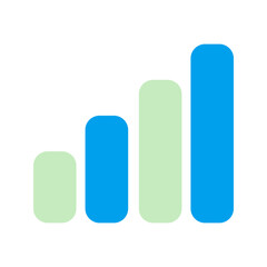 signal duo tone icon
