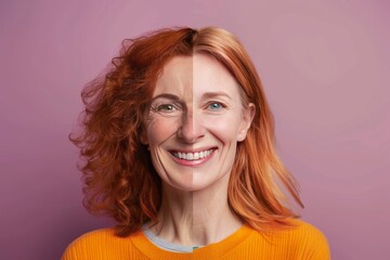Aging interventions in chronological aging merge with signs and essentials in face lift techniques, emphasizing aging gracefully strategies in skincare.