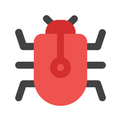 malware flat icon