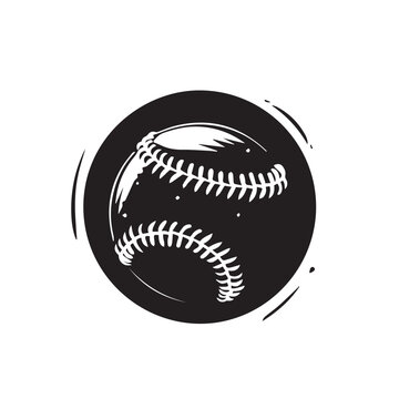 recommend clip art: Baseball  in cartoon, doodle style . Image for t-shirt, web, mobile apps and ui. Isolated 2d vector illustration in logo, icon, sketch style, Eps 10, black and white. AI Generative