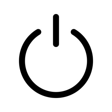 power glyph icon