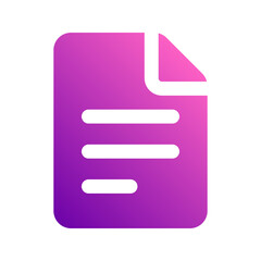 file gradient icon