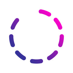 loading gradient icon