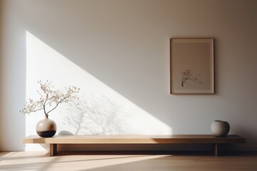 Architecture furniture window table.