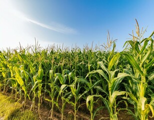 Obraz premium field of corn