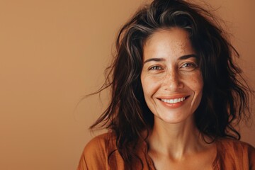 Generational defiance and collagen boost in aging journey depict narrative through split identity, aging transition in visual portraits with wrinkle contrast and skin tone evenness.