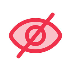 invisible outline fill icon