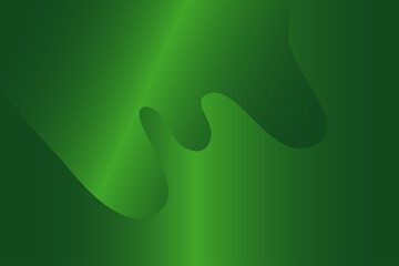 Colorful abstract gradient background  illustration design. Curve fluid gradient dark and light green colors liquid wallpaper backgrounds textures