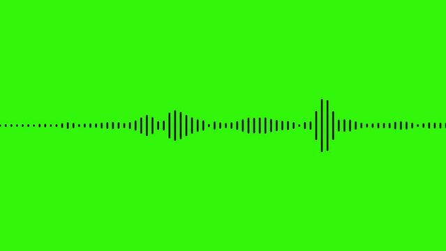 White and black audio visualization green screen, Audio waveform animation isolated  background.
Audio Visualizer. Sound wave effect. music visualizer background. spectrum analyzer, audio series,
