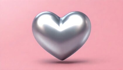 Fototapeta premium Heart Illustration Love Icon Valentines Day Digital Artwork Painting Background Design