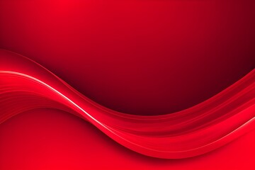 A red wave with a red background