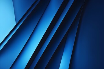 A blue background with a series of blue lines