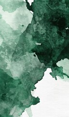 watercolor-inspired green abstract background with soft washes of color and delicate brush strokes, adding a touch of artistic flair , Hd Background