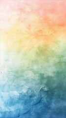 Watercolor painting with gradient colors. Abstract background in soft hues.

