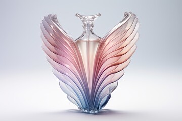 Ethereal Angel Wing Gradients Divine Perfume Bottle Shape ArtxFFF123456