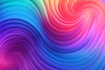 Hypnotic Gradient Symphony: Mesmerizing Optical Art Wallpaper