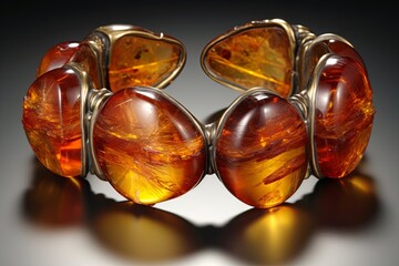 Prehistoric Fossil Amber Gradients Amber Jewelry Collection Ad